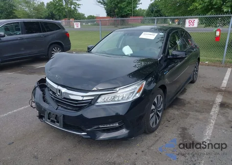 2017 Honda Accord Hybrid Touring from USA, damaged, VIN JHMCR6F77HC029546